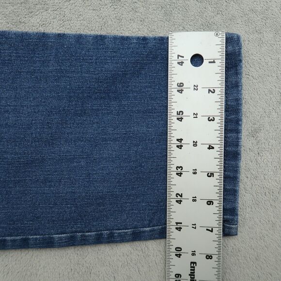 Gloria Vanderbilt Jeans Women's 10S Blue Amanda High-Rise Straight 28" Inseam - Picture 4 of 15